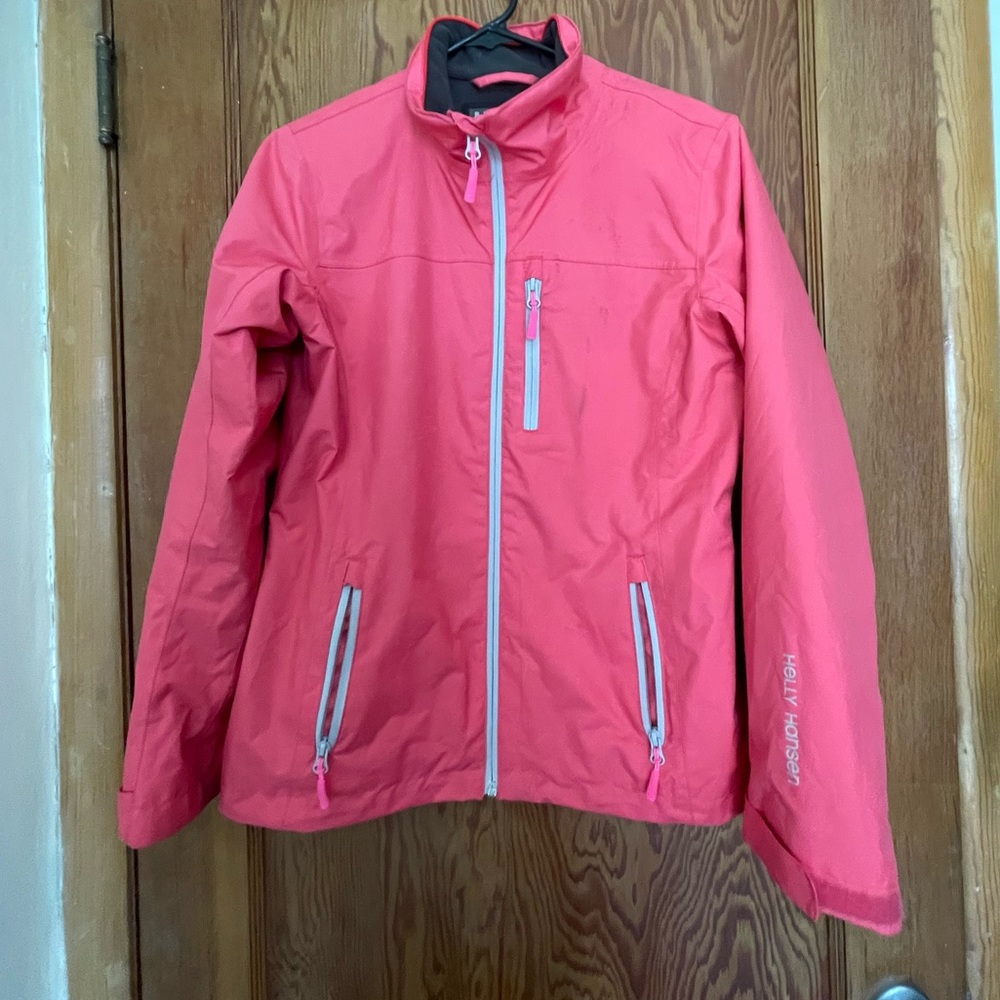 Helly Hansen insulated waterproof windproof boat jacket NEEDS ZIPPER work